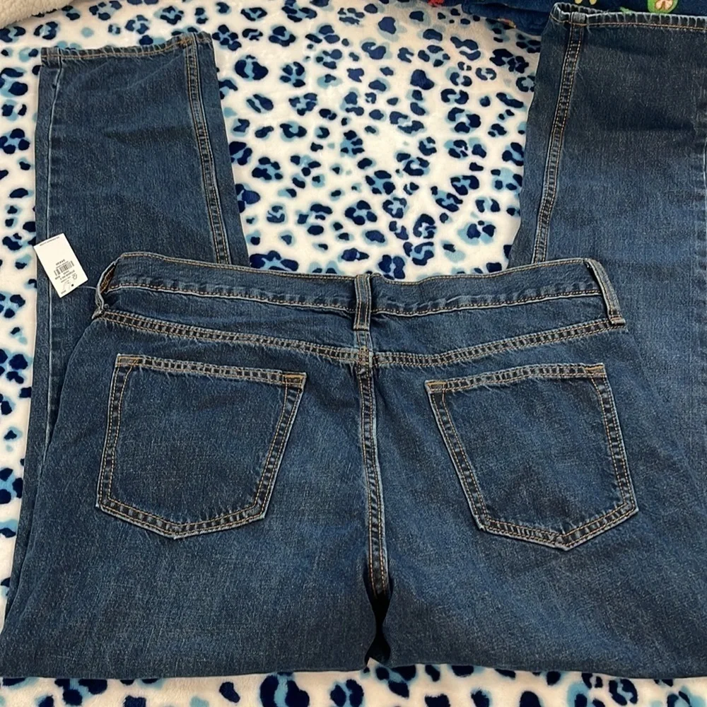 NWT blue skinny jeans w34 l30 old navy
